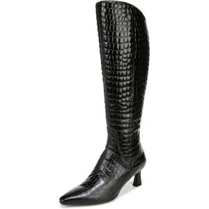 image:imageNaturalizer womens Deesha  Wide Calf BootBlack Croco Wide Calf