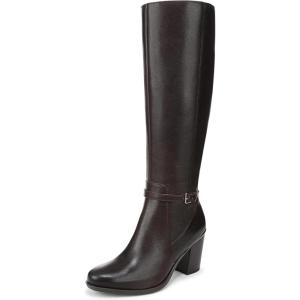 image:imageNaturalizer womens Kalina  Extra Wide ShaftDark Brown Leather