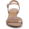 image:imageNaturalizer womens BristolBlush Pink Metallic Snake