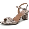 Snake Beige Faux Leather