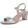 Soft Silver Metallic Linen