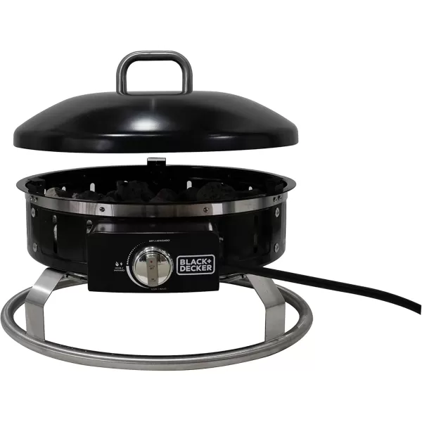 BLACK + DECKER 22.85" Round Portable Firebowl