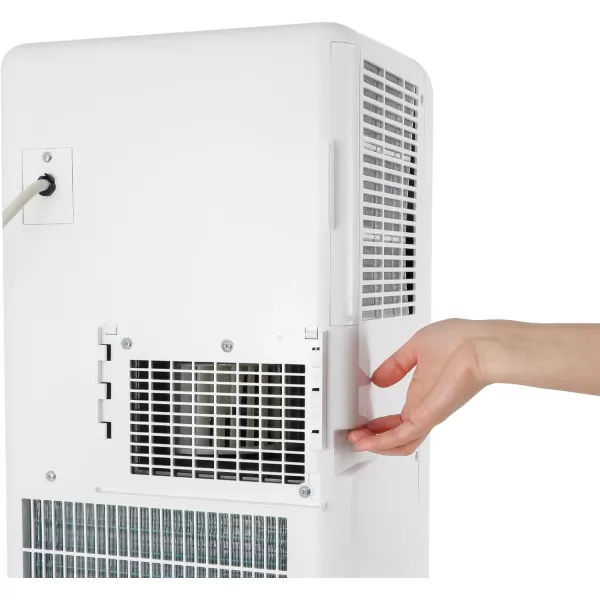BLACK+DECKER 10,000 BTU Portable Air Conditioner with Remote Control, White