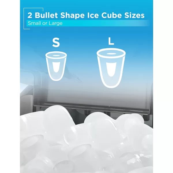 BLACK+DECKER 26 lb. Capacity Ice Maker