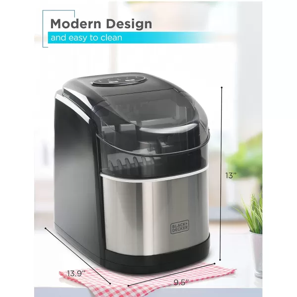 BLACK+DECKER 26 lb. Capacity Ice Maker