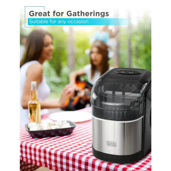 BLACK+DECKER 26 lb. Capacity Ice Maker