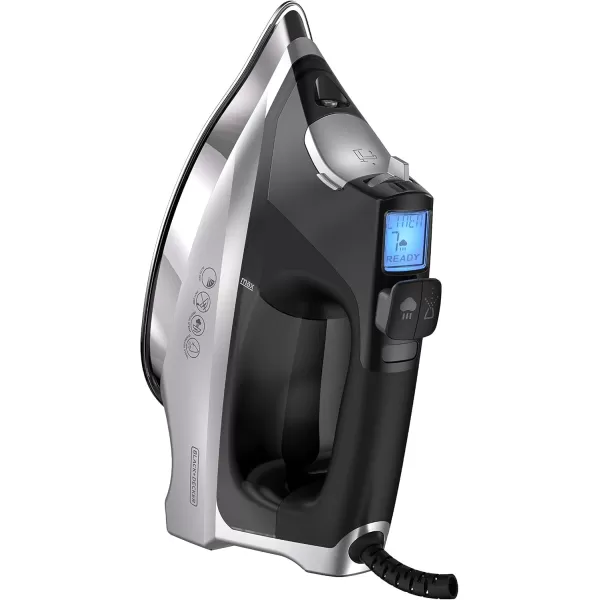 BLACK+DECKER Allure Digital Professional Steam Iron, D3060, 30% More Steam, Percison Tip, Stianless Steel Soleplate, Vertical Steam Fuction