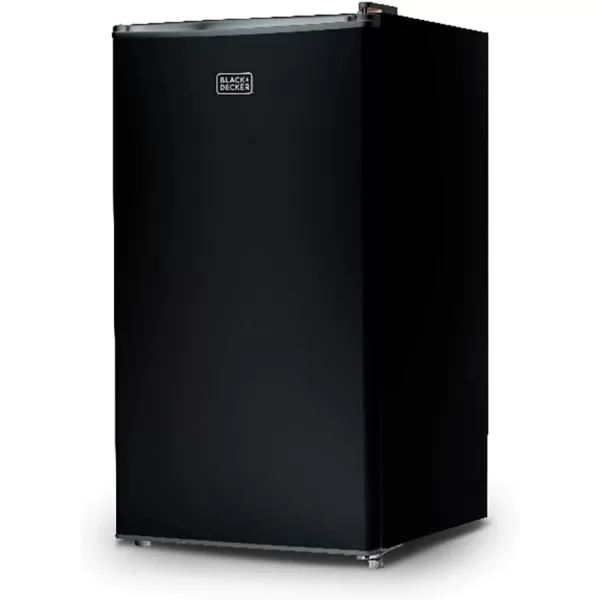 BLACK+DECKER BCRK17V Compact Refrigerator Energy Star Single Door Mini Fridge with Freezer, 1.7 Cubic Ft., VCM, Silver
