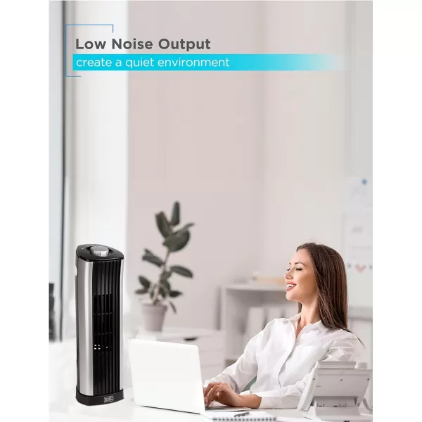 BLACK+DECKER BFTR36B 36 in. Quiet Digital Tower Fan with Remote