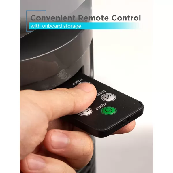 BLACK+DECKER BFTR36B 36 in. Quiet Digital Tower Fan with Remote