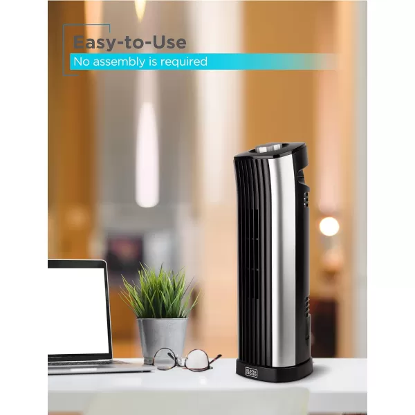 BLACK+DECKER BFTR36B 36 in. Quiet Digital Tower Fan with Remote