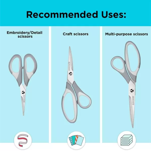 BLACK+DECKER Crafting Shears Scissors 