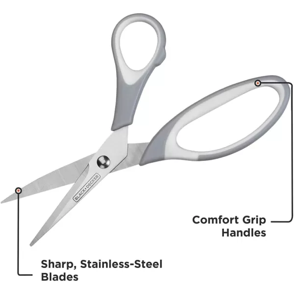 BLACK+DECKER Crafting Shears Scissors 
