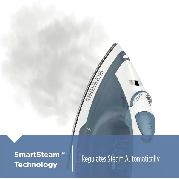 BLACK+DECKER HGS200 Advanced Handheld Steamer, Gray/Blue