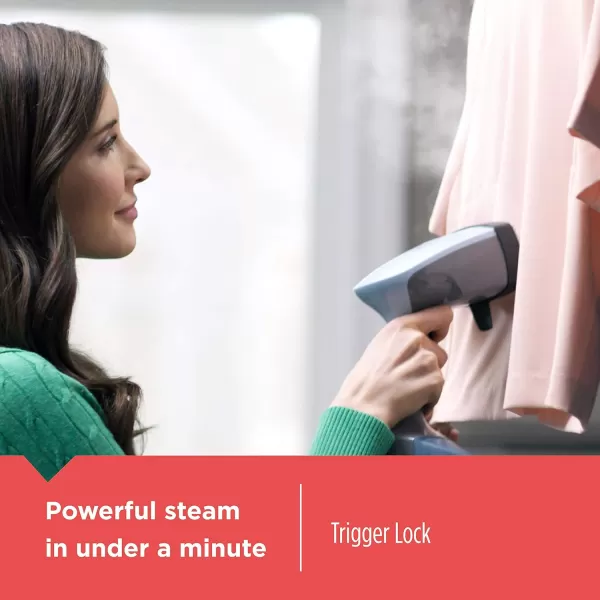 BLACK+DECKER HGS200 Advanced Handheld Steamer, Gray/Blue