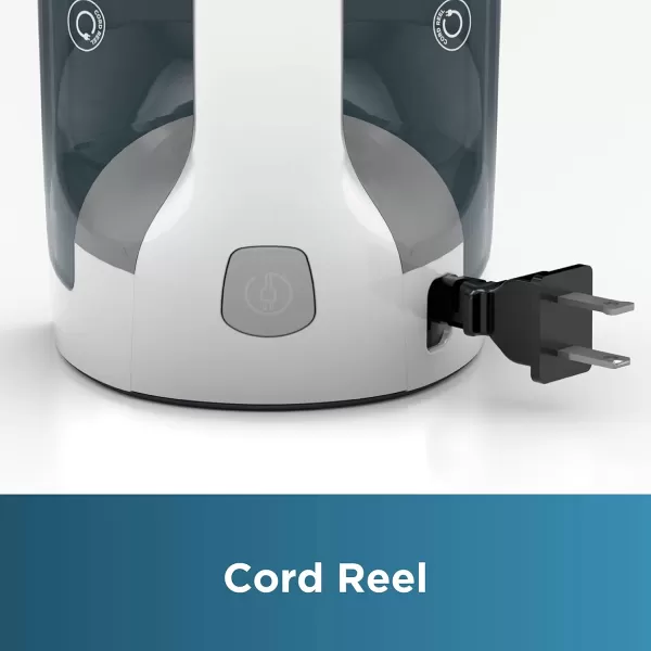 BLACK+DECKER ICR19XS One Step Steam Cord Reel Iron, Blue