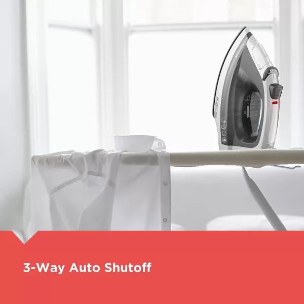 BLACK+DECKER Light 'N Easy Compact Steam Iron, IR1010
