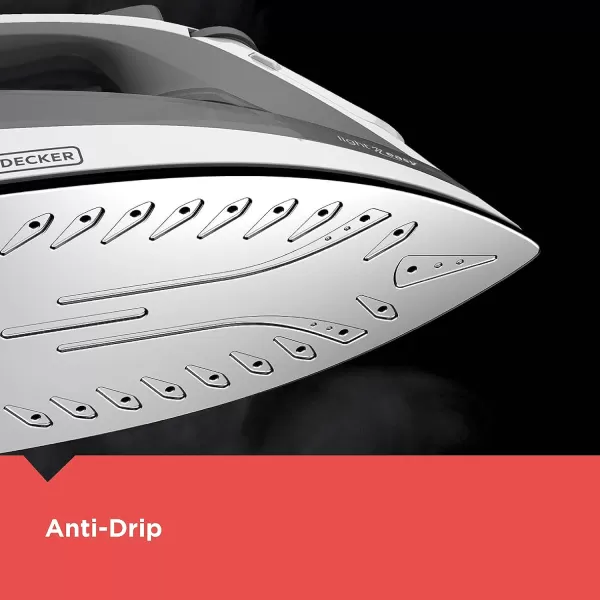 BLACK+DECKER Light 'N Easy Compact Steam Iron, IR1010
