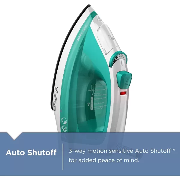 BLACK+DECKER Light 'N Easy Compact Steam Iron, IR1010