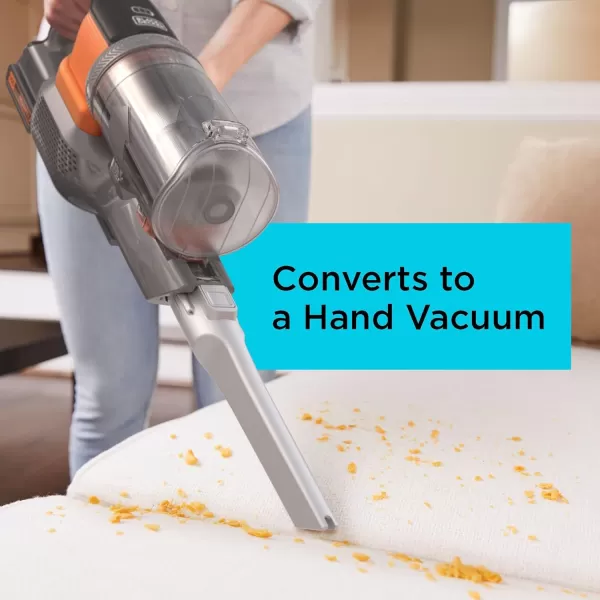 BLACK+DECKER POWERSERIES Extreme Cordless Stick Vacuum Cleaner with Removable 20V MAX Battery and Vacuum Accessories 