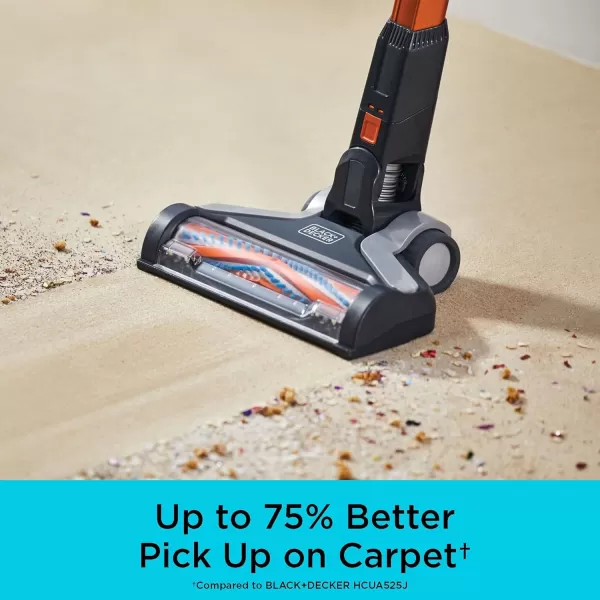 BLACK+DECKER POWERSERIES Extreme Cordless Stick Vacuum Cleaner with Removable 20V MAX Battery and Vacuum Accessories 