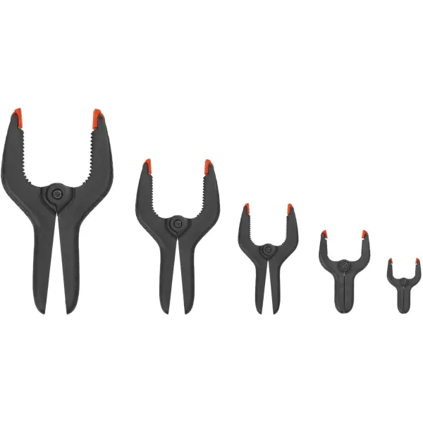 BLACK+DECKER Spring Clamp Set, Assorted, 18-Piece 