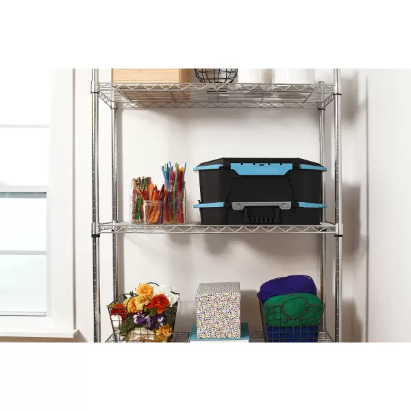 BLACK+DECKER Tool Organizer, 19”, Stackable Caddy, Portable System for Storing Tools and Craft Materials 