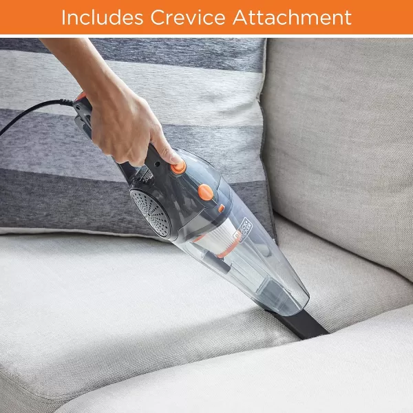 Black &amp; Decker BDST1609 3-in-1 Corded Lightweight Handheld Cleaner &amp; Stick Vacuum Cleaner, White with Aqua Blue