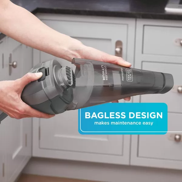 Black+Decker 8V Max Dustbuster Hand Vacuum 
