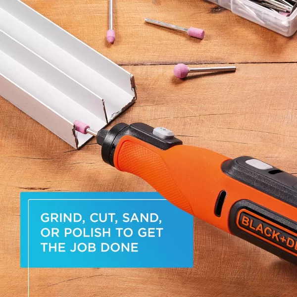 beyond by BLACK+DECKER 8V MAX* Rotary Tool with Accessory Kit, Versatile, Cordless, 35-Piece 