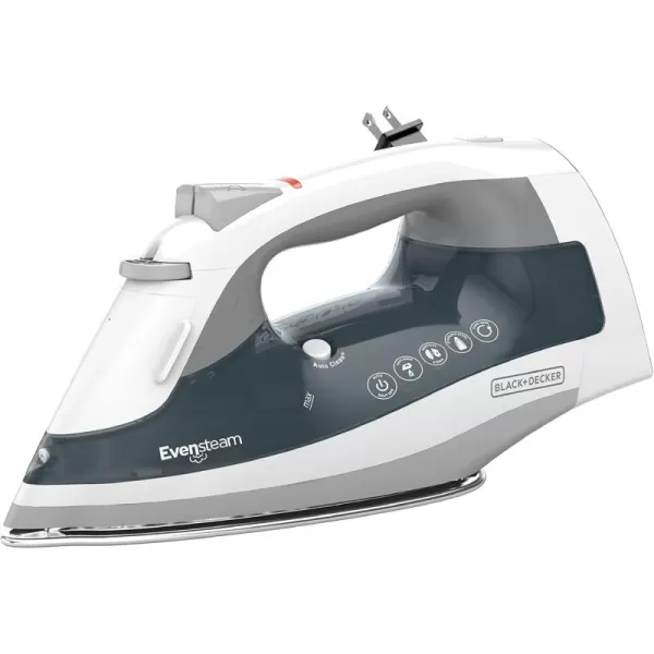 BLACK+DECKER ICR19XS One Step Steam Cord Reel Iron, Blue
