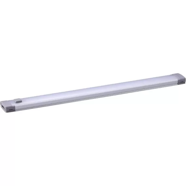 BLACK+DECKER LEDUC9-1WB Push Wire Under Cabinet Light Bar, Plug-in or Hardwire, 9", Warm White, Gray