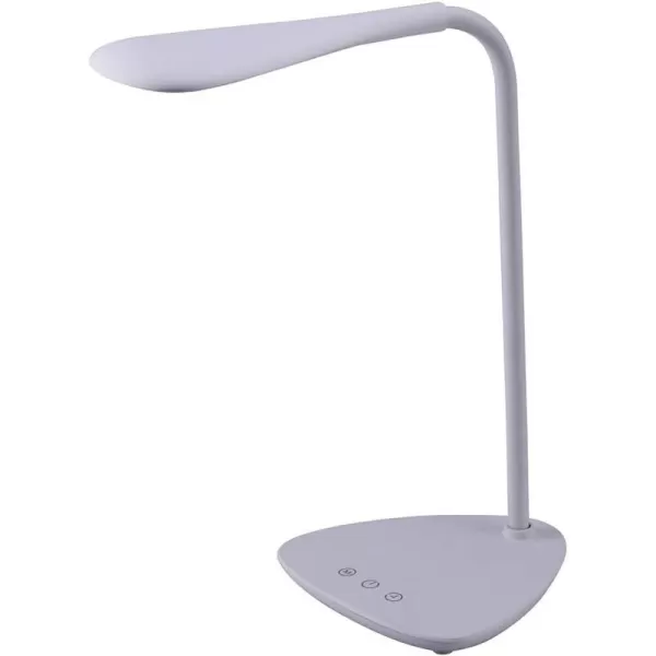 BLACK+DECKER Office Battery LED Desk Lamp, 12-5/8"H, White