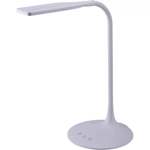 BLACK+DECKER Office Battery LED Desk Lamp, 12-5/8"H, White