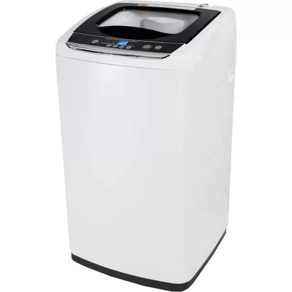BLACK+DECKER Small Portable Washer, Washing Machine for Household Use, Portable Washer 0.9 Cu. Ft. with 5 Cycles, Transparent Lid &amp; LED Display