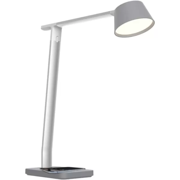 BLACK+DECKER Verve Designer Desk Lamp with Qi Wireless Charger, True White LED + 16M RGB Colors
