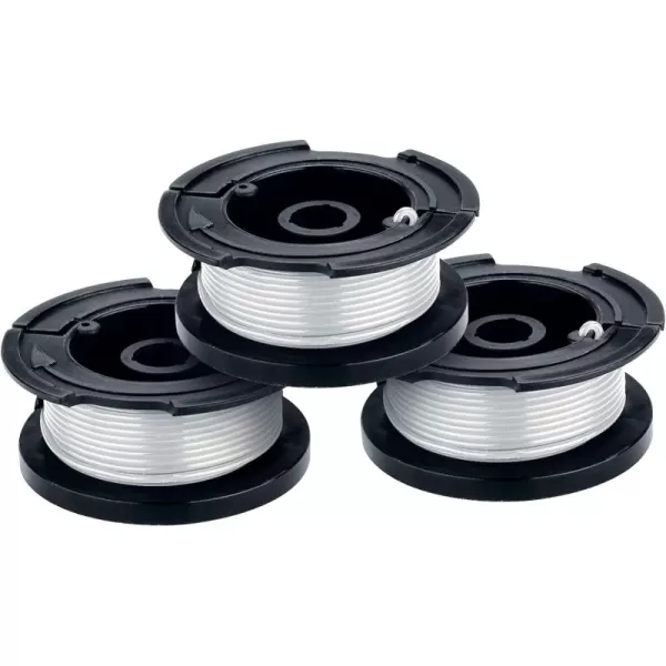 BLACK+DECKER Weed Eater String, Trimmer Line, 3-Pack, 30-Feet of Replacement Spool, 0.065-Inch Diameter 