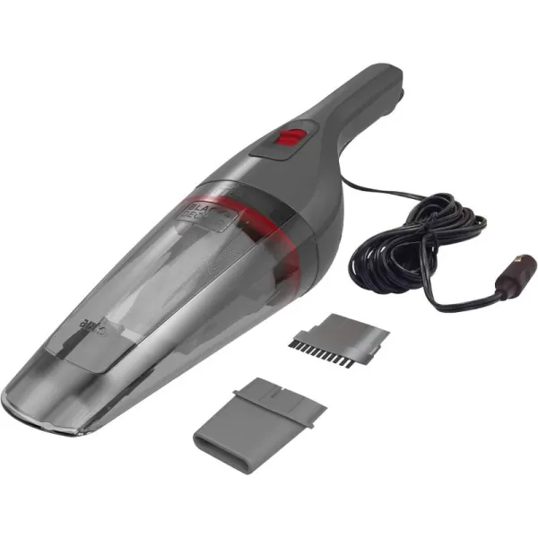 BLACK+DECKER dustbuster 12V DC Car Handheld Vacuum, Red 