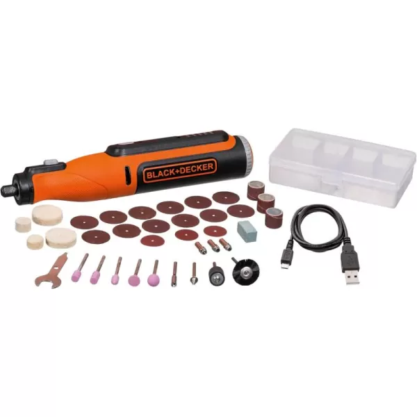 beyond by BLACK+DECKER 8V MAX* Rotary Tool with Accessory Kit, Versatile, Cordless, 35-Piece 