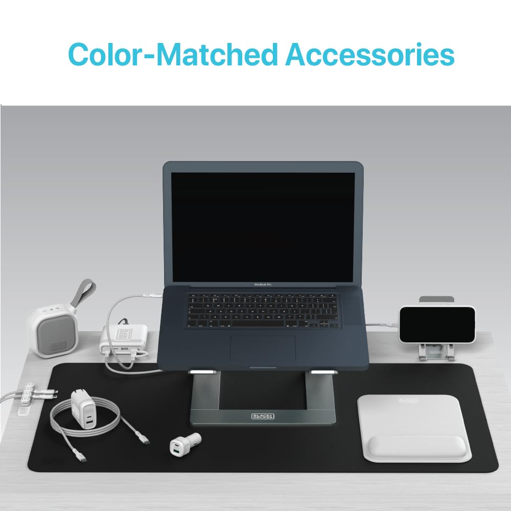 BLACK+DECKER USB C to Lightning Cable - Fast Compatible iPhone Lightning Cable - Durable Braided Type C iPhone Charger Cord - for Travel and Daily Use - Multiple Colors and Lengths - 6ft