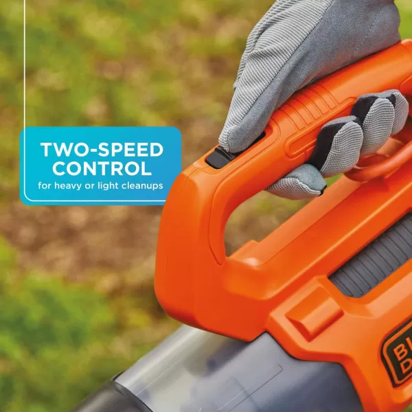 BLACK + DECKER Electric Axial Leaf Blower 