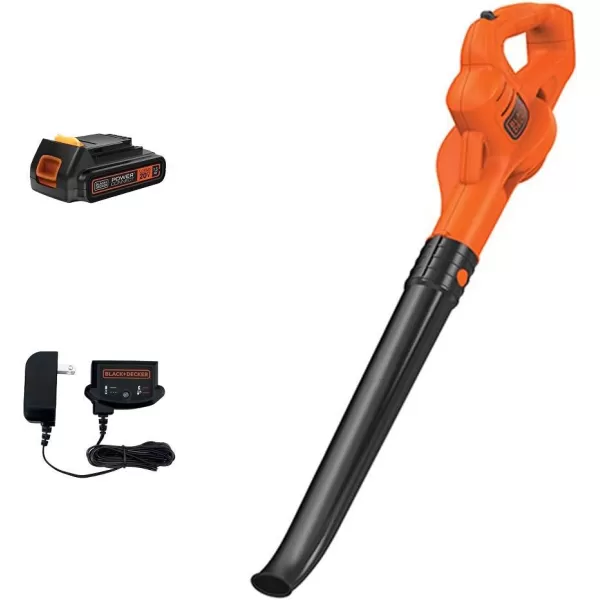 BLACK+DECKER 20V MAX Cordless Pole Hedge Trimmer, 18-Inch  &amp; 20V Max Lithium Sweeper 