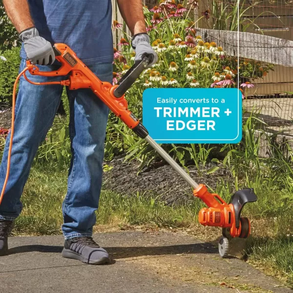 BLACK+DECKER 3-in-1 Corded Lawn Mower, String Trimmer &amp; Edger, 12-Inch 