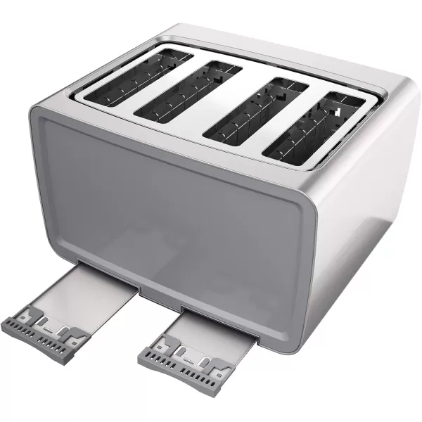 BLACK+DECKER 4-Slice Toaster, Stainless Steel, TR4900SSD