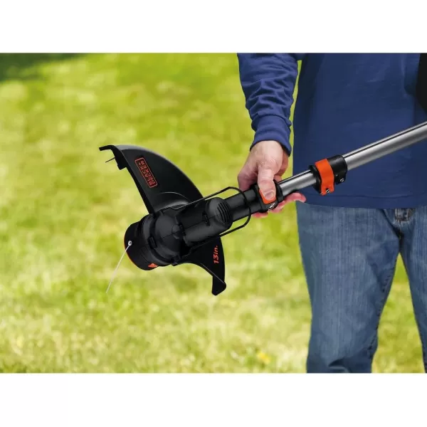 BLACK+DECKER 40V MAX* 13 in. 2in1 Cordless String Trimmer/Edger with POWERCOMMAND Kit 