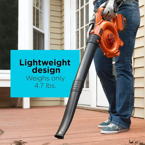 BLACK+DECKER 40V MAX* Cordless Hard-Surface Sweeper with POWERCOMMAND, Tool Only 