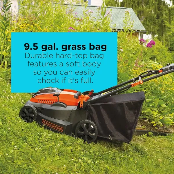 BLACK+DECKER 40V MAX* Cordless Lawn Mower, 16-Inch 