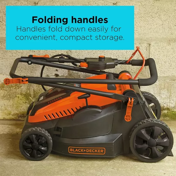 BLACK+DECKER 40V MAX* Cordless Lawn Mower, 16-Inch 