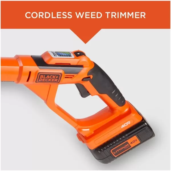 BLACK+DECKER 40V MAX String Trimmer, 13-Inch, Tool Only 