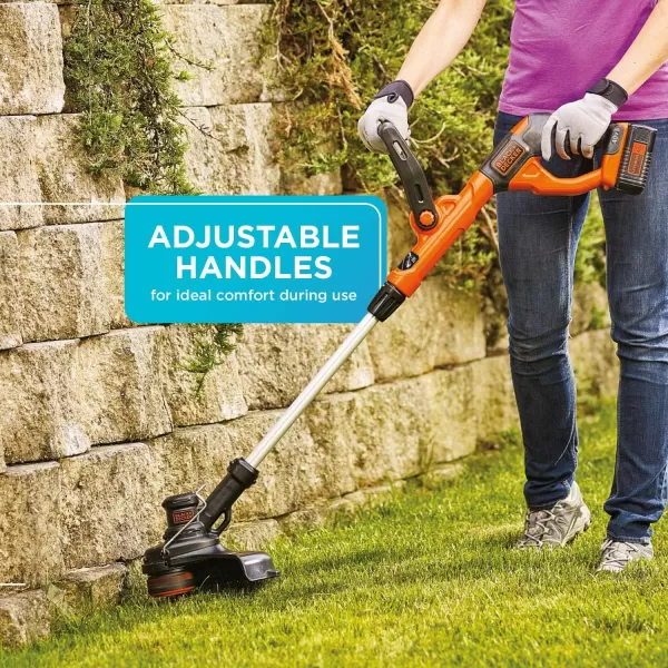 BLACK+DECKER 40V MAX* String Trimmer / Edger and Sweeper Combo 